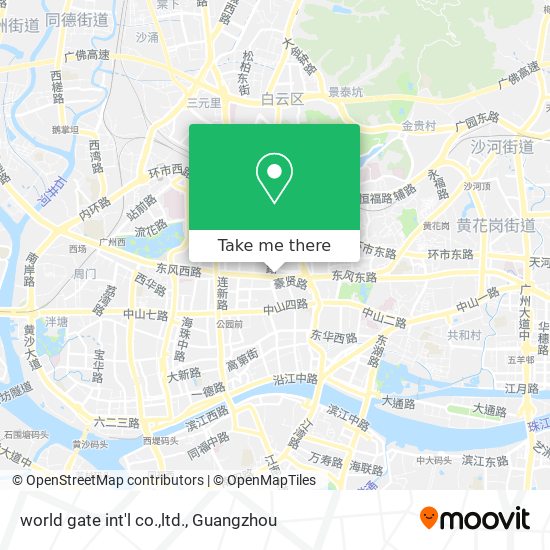 world gate int'l co.,ltd. map