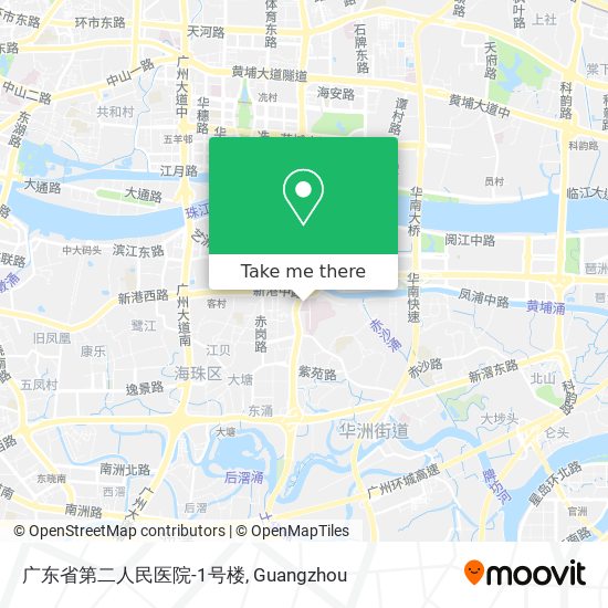 广东省第二人民医院-1号楼 map