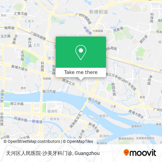 天河区人民医院-沙美牙科门诊 map