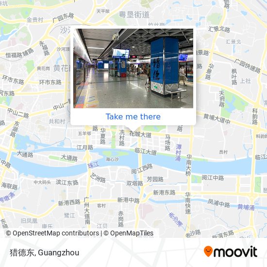 猎德东 map