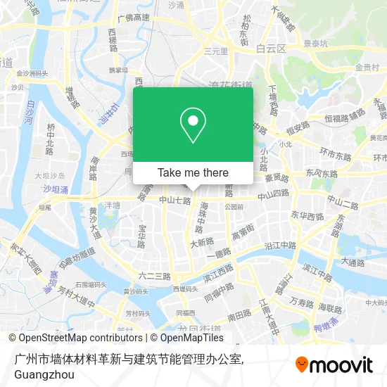 广州市墙体材料革新与建筑节能管理办公室 map