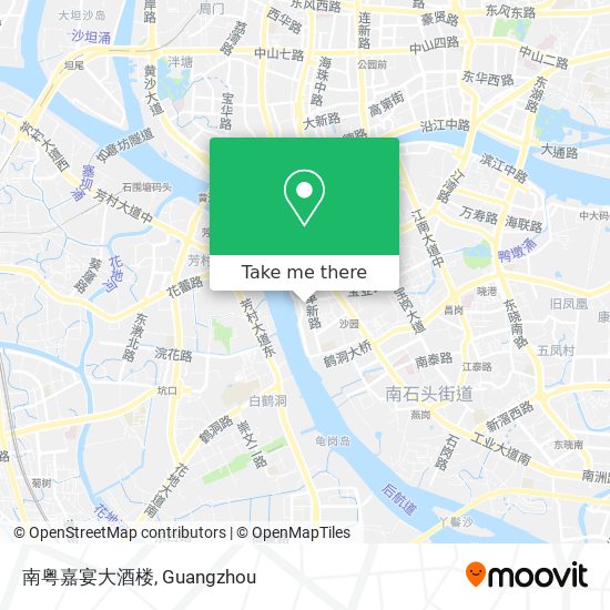 南粤嘉宴大酒楼 map