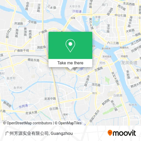 广州芳源实业有限公司 map