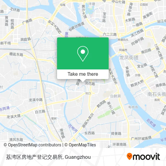 荔湾区房地产登记交易所 map