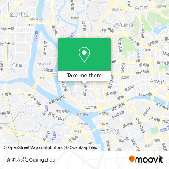 逢源花苑 map