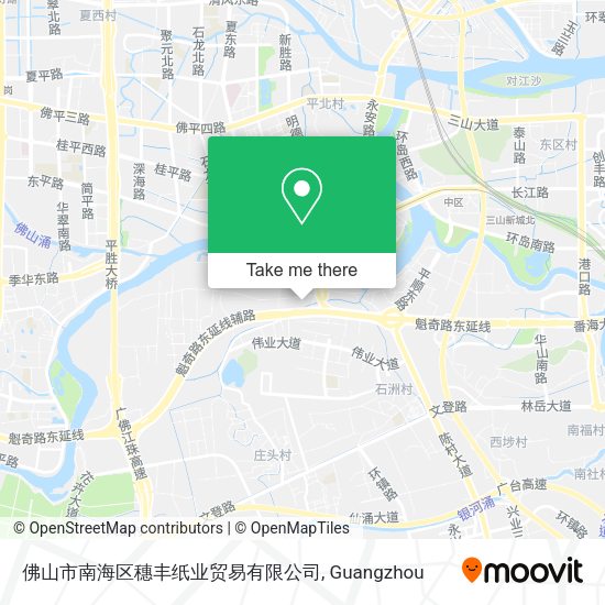 佛山市南海区穗丰纸业贸易有限公司 map
