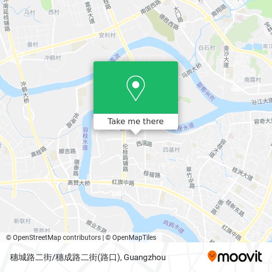 穗城路二街/穗成路二街(路口) map