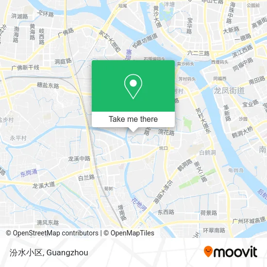 汾水小区 map