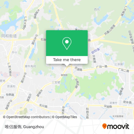唯侣服饰 map