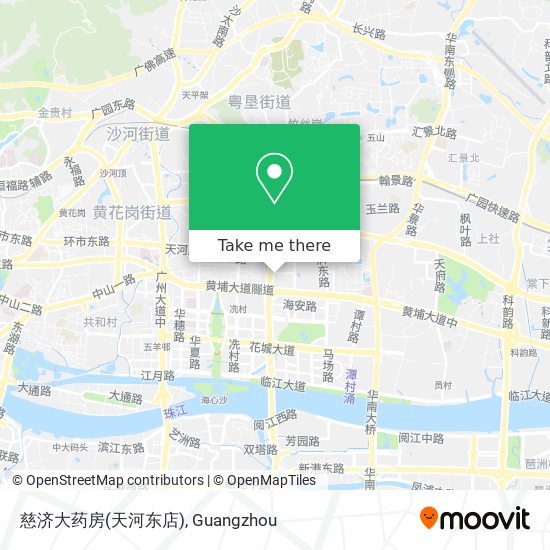 慈济大药房(天河东店) map