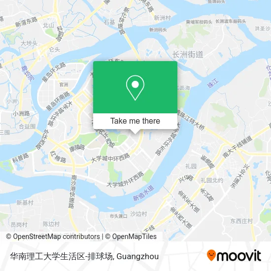 华南理工大学生活区-排球场 map