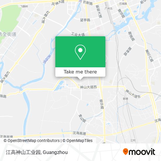 江高神山工业园 map