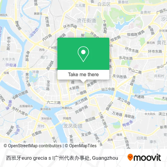 西班牙euro grecia s l广州代表办事处 map