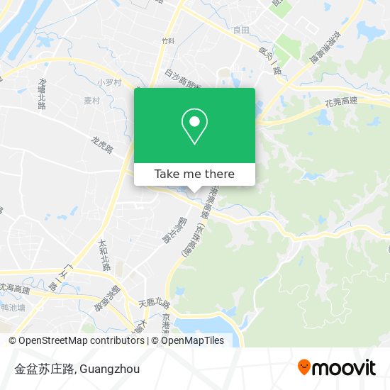 金盆苏庄路 map