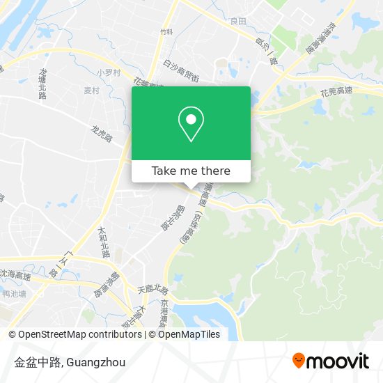 金盆中路 map