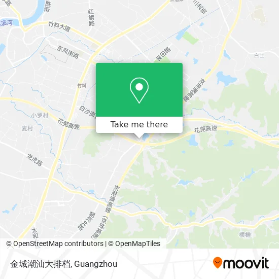 金城潮汕大排档 map