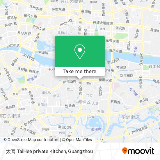 太喜 TaiHee private Kitchen map