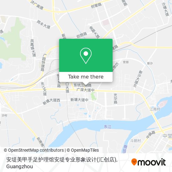 安堤美甲手足护理馆安堤专业形象设计(汇创店) map