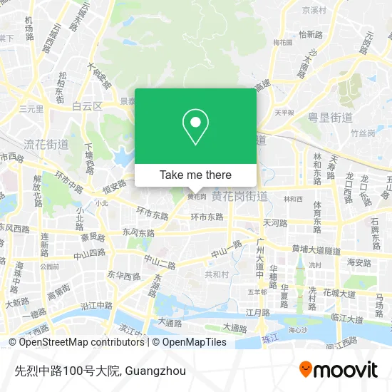 先烈中路100号大院 map