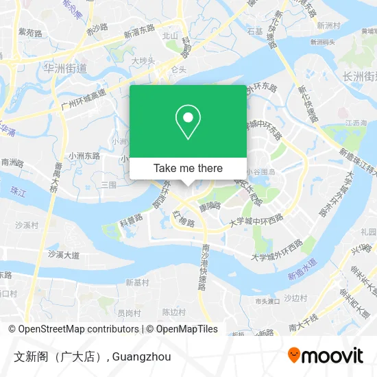 文新阁（广大店） map