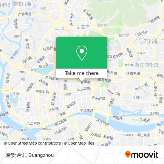 豪贤通讯 map
