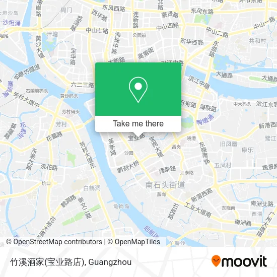 竹溪酒家(宝业路店) map