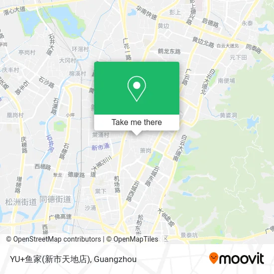 YU+鱼家(新市天地店) map