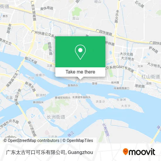 广东太古可口可乐有限公司 map
