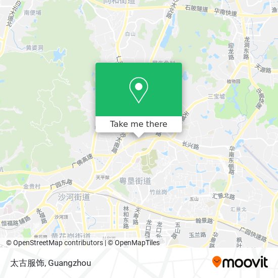 太古服饰 map