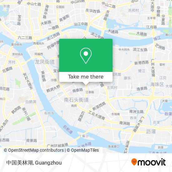 中国美林湖 map