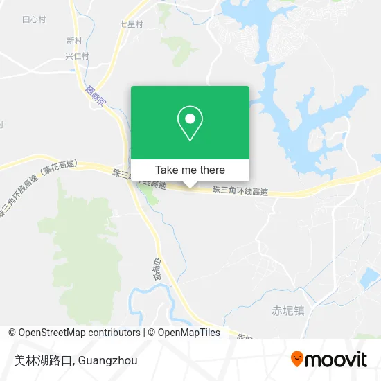 美林湖路口 map