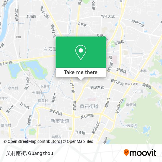 员村南街 map