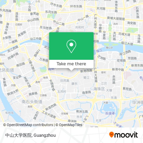 中山大学医院 map