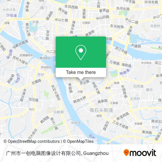 广州市一创电脑图像设计有限公司 map