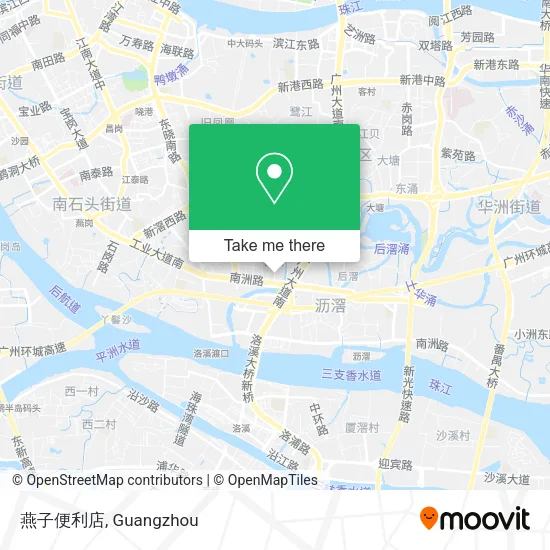 燕子便利店 map