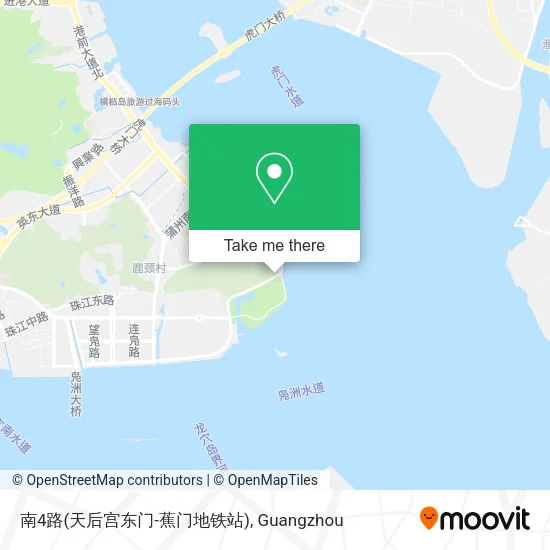 南4路(天后宫东门-蕉门地铁站) map