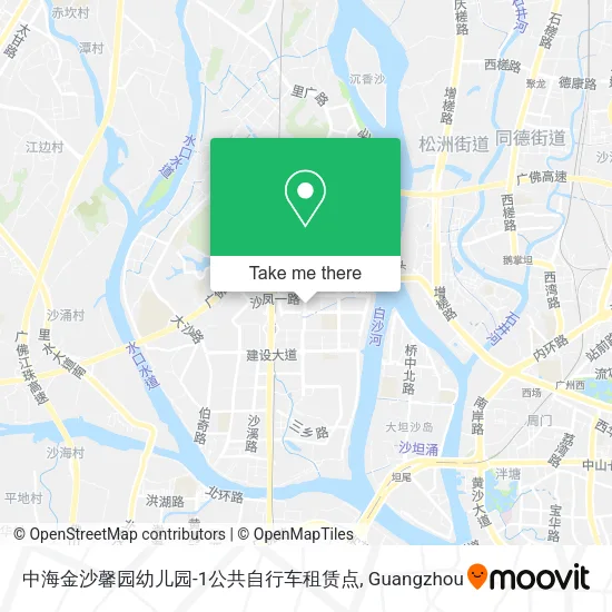 中海金沙馨园幼儿园-1公共自行车租赁点 map