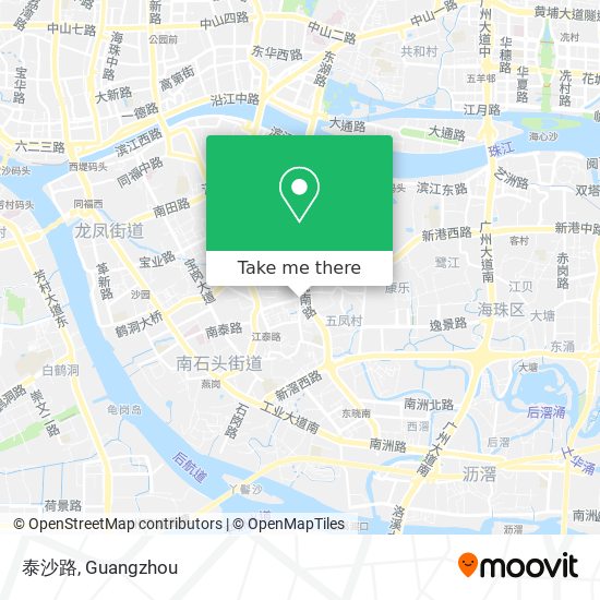 泰沙路 map