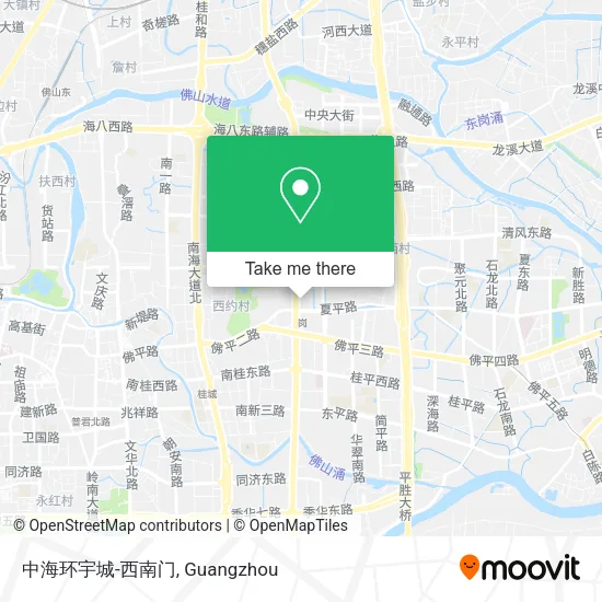 中海环宇城-西南门 map