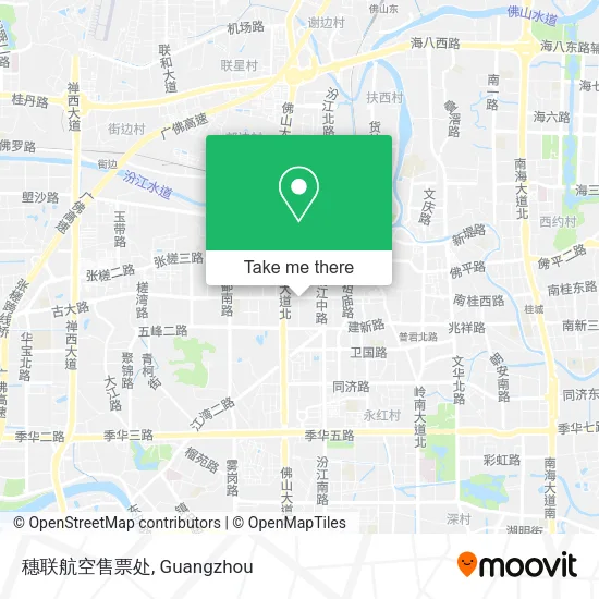 穗联航空售票处 map