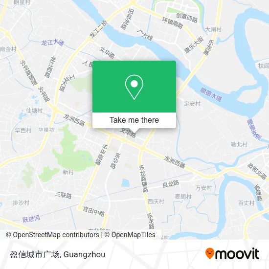 盈信城市广场 map