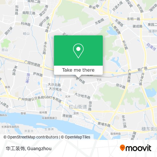 华工装饰 map