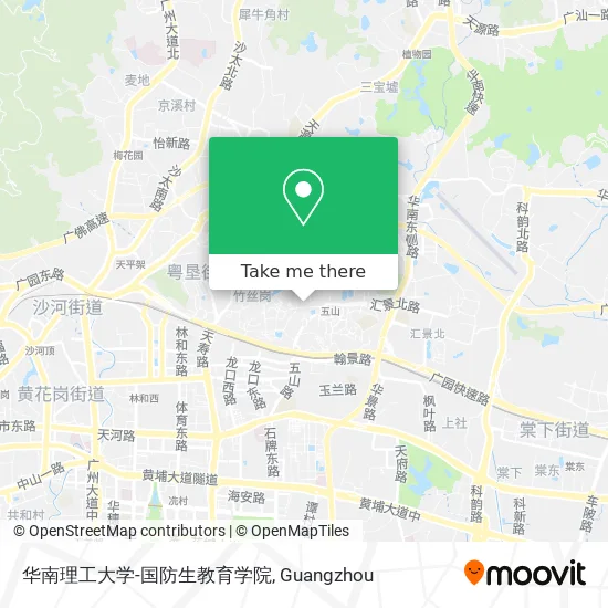 华南理工大学-国防生教育学院 map