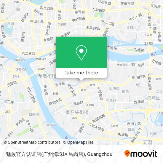 魅族官方认证店(广州海珠区昌岗店) map