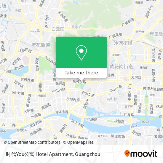 时代You公寓 Hotel Apartment map