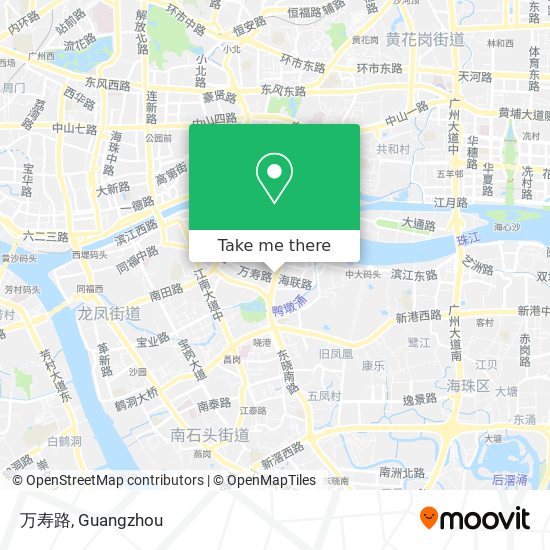 万寿路 map