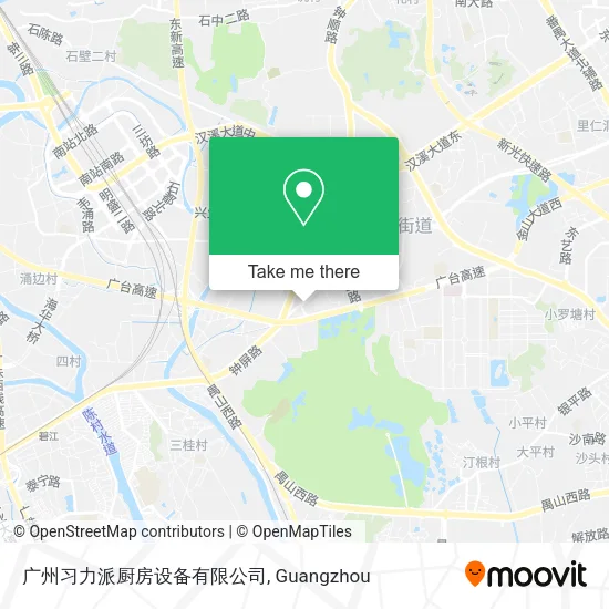 广州习力派厨房设备有限公司 map