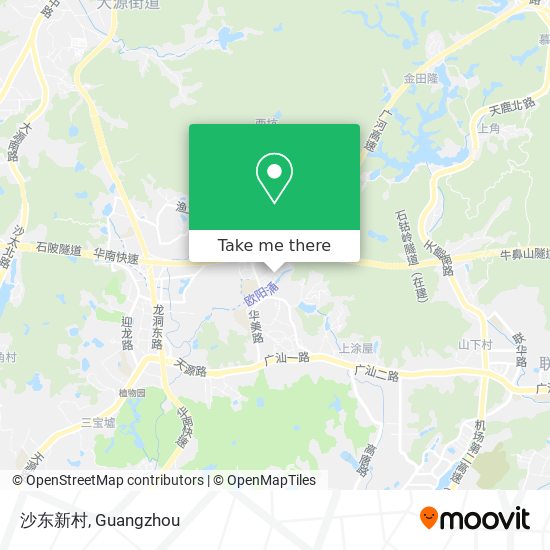 沙东新村 map