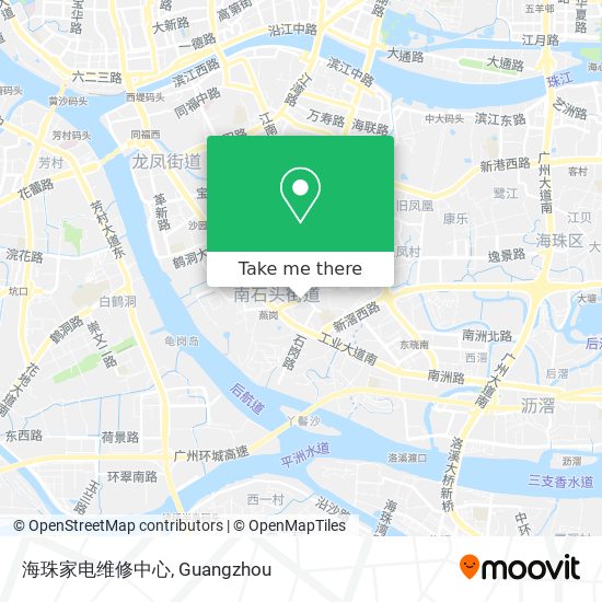 海珠家电维修中心 map
