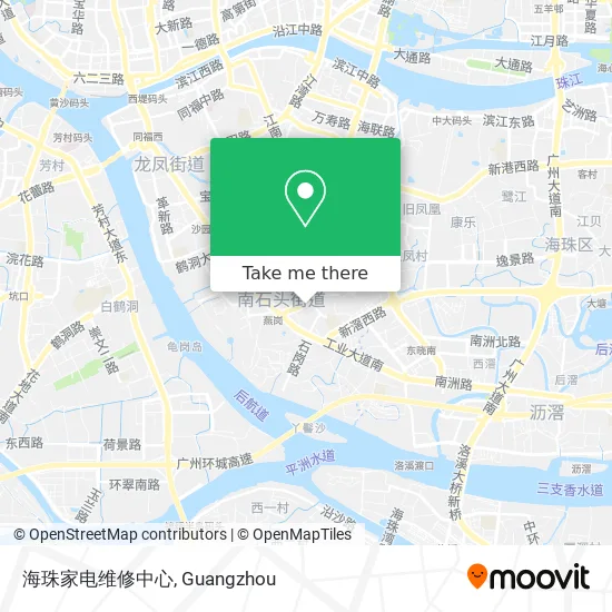海珠家电维修中心 map